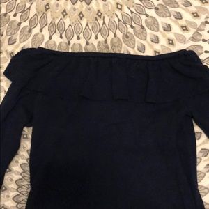 Off the shoulder summer sweater